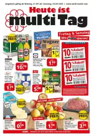 Multi Markt Prospekt woche 39 Seite 1