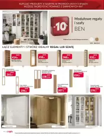 Agata Meble gazetka Strona 16: Front ramiakowy pełny Ben €207,00, Regał R05 Ben €414,00