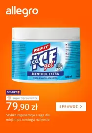 Allegro gazetka tydzień 39 Strona 4: Żel chłodzący Refit Ice Gel XXL Menthol Extra €79,90