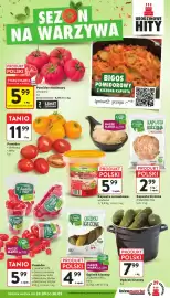 Intermarche gazetka tydzień 39 Strona 11: Pomidor Z Sadów i Pól daktylowy folia €5,99, Pomidory malinowe układane €5,99