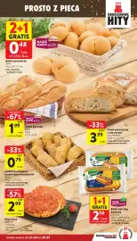 Intermarche gazetka tydzień 39 Strona 19: Mini pizza z szynką Maxtop €2,99, Bułka poznańska Reva €0,48