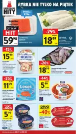 Intermarche gazetka tydzień 39 Strona 20: Morszczuk filet bez skóry 25% glazury €18,99