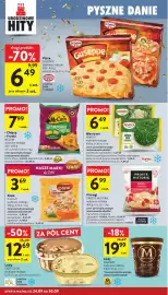 Intermarche gazetka tydzień 39 Strona 22: Pierogi z grzybami Proste Historie €6,99, Lody Carte D'Or Tiramisu €12,69