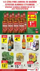 Intermarche gazetka tydzień 39 Strona 37: Piwo Kultowe €4,99, Piwo Okocim 4-pak €13,16