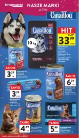 Intermarche gazetka tydzień 39 Strona 38: Karma dla psa Canaillou z wołowiną i warzywami €33,99