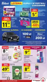 Intermarche gazetka tydzień 39 Strona 41: Płyn do naczyń Fairy €8,99, Żelowe krążki do WC z podwójnym aplikatorem Apta €9,49