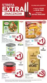 Intermarche gazetka tydzień 39 Strona 9: Warzywa Bonduelle €4,19, Kawa ziarnista DALLMAYR Crema d'Oro €89,99
