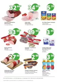 Limonka gazetka Strona 2: Indyk biały Dobrowolscy €34,99, Jogurt Ale Pitny Danone truskawka banan €3,09