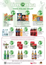 Limonka gazetka Strona 2: Piwo Warka €3,45, Piwo Kasztelan niepasteryzowane €3,15
