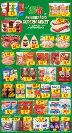 Encarte Rede Supermarket Página 1: Café Pimpinela Golden ou Tradicional €25,80, Frango a Passarinho Lar ou Canção €8,75