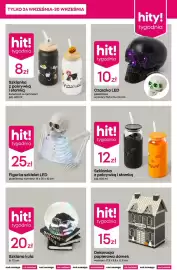 Pepco gazetka tydzień 39 Strona 5: Figurka szkielet LED plastikowa €25,00, Szklanka z pokrywką i słomką €12,00