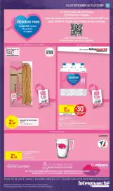 Catalogue Intermarché page 19: TERROIRS Baguettes Rustiques €2,69, Ondine EAU DE SOURCE €1,68