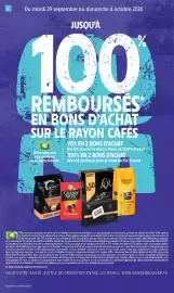 Catalogue Intermarché page 2: 2 Du mardi 29 septembre au dimanche 4 octobre 2026 JUSQU'À 100 REMBOURSÉS EN BONS D'ACHAT SUR