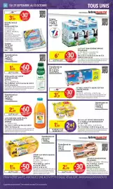 Catalogue Intermarché page 26: La Laitière Crème aux Oeufs €1,78, Paysan Breton Beurre Moulé Doux €3,99