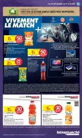 Catalogue Intermarché page 35: LOOK Iced Tea Pêche €1,30, PAQUITO 100% PUR JUS D'ORANGE SANS PULPE €1,99