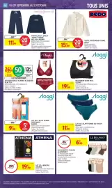 Catalogue Intermarché page 46: SLOGGI BRASSIERE ZERO FEEL €19,90, DODO VESTE COCOONING FEMME €15,99