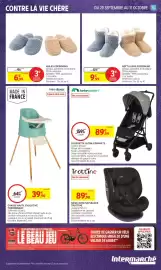 Catalogue Intermarché page 47: THERMOBABY CHAISE HAUTE ÉVOLUTIVE €39,90, Bebeconfort POUSSERTE ULTRA COMPACTE €89,99