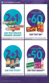 Catalogue Intermarché page 6: 6 DU 29 SEPTEMBRE AU 11 OCTOBRE OFFERT* 2+1 NESCAFE FARMERS ORIGINS x10 Brazil LUNGO INTENSITY
