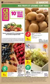 Catalogue Intermarché page 8: Zespri Kiwi Vert et/ou Jaune €1,79, FRUITS ROUGES €1,89