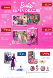 Smyk gazetka Strona 2: Barbie Supermarket zestaw z lalką i akcesoriami JFRP01 €99,99