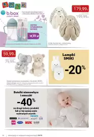 Smyk gazetka Strona 34: Zestaw wymiennych słomek b.box €19,99, Zestaw prezentowy przytulanka z kocykiem Smiki €59,99