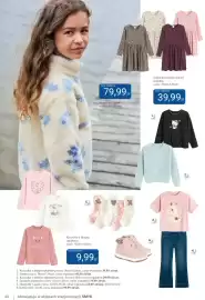 Smyk gazetka Strona 40: Sukienka z prążkowanej dzianiny €39,99, Rozpinana bluza €79,99