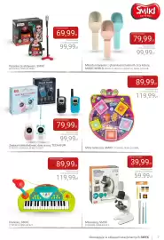 Smyk gazetka Strona 7: Zestaw krótkofalówek Tech4Fun €79,99, Mikroskop Smiki €39,99