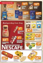 Społem Częstochowa gazetka Strona 6: Kawa rozpuszczalna Nescafe Crema €22,99, Galaretka Zott €1,69