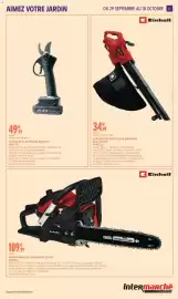 Catalogue Intermarché | Jardin d'automne page 17: Einhell TRONCONNEUSE THERMIQUE 37.2CC €109,99