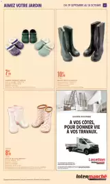 Catalogue Intermarché | Jardin d'automne page 19: BOTTES DE PLUIE ENFANT €8,99, BOTTES DE PLUIE ADULTE €10,99