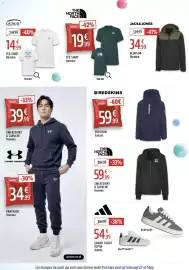 Catalogue Intersport page 2: THE NORTH FACE SWEATSHIRT À CAPUCHE Homme €59,99, REDSKINS Blouson Enfant €59,99