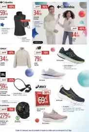 Catalogue Intersport page 4: Columbia DOUDOUNE Femme €59,99, ONLY SHERPA Femme €34,99