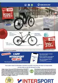 Catalogue Intersport page 5: VTC ÉLECTRIQUE CROSOVER XV LTD €1.599,99, VTT SUMMIT LTD €319,99
