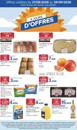 Catalogue Costco page 1: Petits pains ciabatta €3,99, KIRKLAND Signature Pavés de saumon €14,99