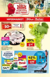 Auchan gazetka tydzień 39 Strona 1: Odkurzacz pionowy Tefal X-Force Flex 9.60 Auto TY2079 €499,00