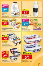 Auchan gazetka tydzień 39 Strona 21: Kefir wysokobiałkowy Auchan €3,45, Lurpak klasyczny lub solony €5,95