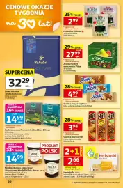 Auchan gazetka tydzień 39 Strona 28: Miód nektarowo-spadziowy lub gryczany Miody Polskie, Huzar €14,99