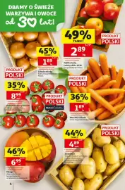 Auchan gazetka tydzień 39 Strona 4: Pomidor Cherry Crunch €8,99, Ziemniaki €4,89