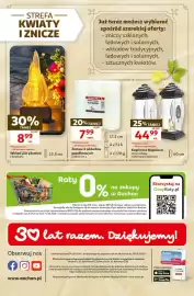Auchan gazetka tydzień 39 Strona 40: Zestaw 3 wkładów parafinowych R-Max €7,99, Wkład LED płomień z bateriami €8,99