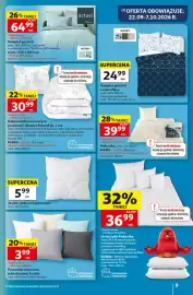 Auchan gazetka tydzień 39 Strona 9: Komplet pościeli actuel €64,99, Jasiek, poduszka pikowana €5,99