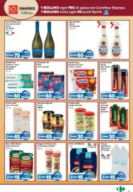 Volantino Carrefour Express Pagina 13: Crema Viso Cera di Cupra €45,00, Deodorante Spray Sex Unisex Intesa €60,00