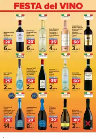 Volantino Carrefour Express Pagina 8: Montepulciano d'Abruzzo La Calenzana €2,49, Vini Frizzanti Maschio €2,99