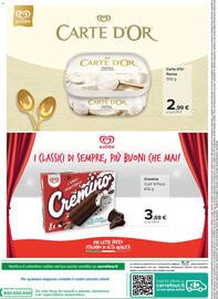 Volantino Carrefour Express Pagina 2: ALGIDA® CARTE D'OR CARTE D'OR PANNA CON PANNA FRESCA Carte d'Or Panna 500 g CARTE D'OR