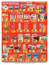 Shoprite catalogue Page 3: Cape point - seafood mix €70,00, Renown - shoulder/rindless back/diced bacon €29,99