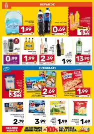 Volantino Il Centesimo Pagina 10: Patatine we love rustiche Pizzoli €1,69, Vino bianco/rosa IGT frizzante Turà €2,39