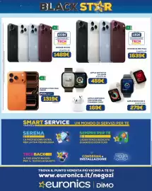 Volantino DIMOStore Pagina 12: IPhone 17 Pro Max €1.319,00, Apple Watch SE 3 €279,00