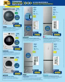 Volantino DIMOStore Pagina 3: Haier FRIGORIFERO COMBINATO 3 PORTE HTR3620CNMG €599,00