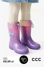 CCC gazetka tydzień 39 Strona 2: Kalosze Furby €69,99