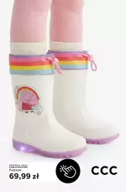 CCC gazetka tydzień 39 Strona 4: Kalosze Peppa Pig €69,99