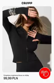 Cropp gazetka tydzień 39 Strona 2: Ocieplana rozpinana bluza ze stójką Cropp €99,99
